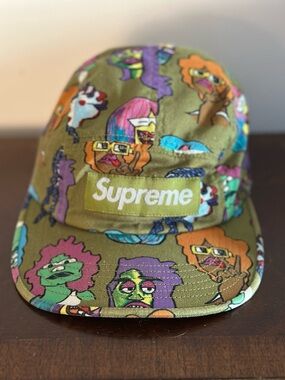 Supreme Gonz Heads Camp Cap Moss
